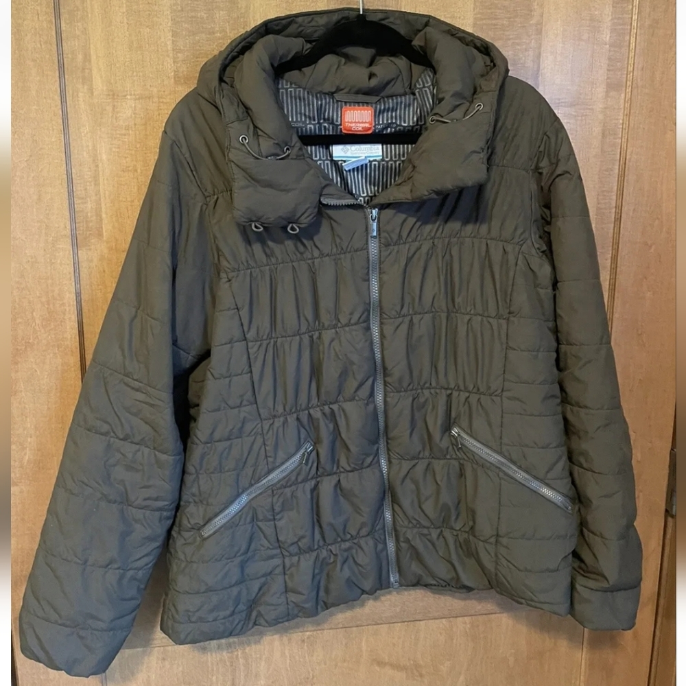 WOMEN'S COLUMBIA GREEN JACKET - Picture 4 of 4